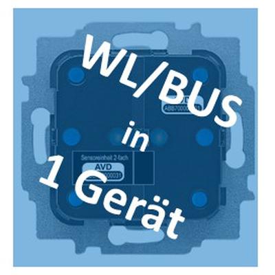 WL Sensor mit 2 Draht-Anbindung an den free@home Bus